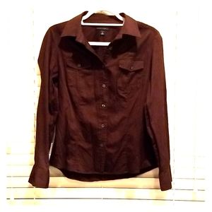 🍫Chocolate Button Up🍫